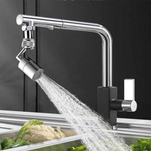 720 Universal Splash Filter Faucet Spray Head Anti Splash Filter Faucet Children Movable Kitchen Tap Water Saving Nozzle Sprayer