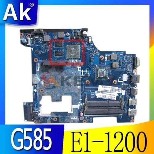 Akemy QAWGE LA-8681P REV 1.0 11S90000339 For lenovo ideapad G585 laptop motherboard 15.6'' HD7370+E1-1200 CPU onboard