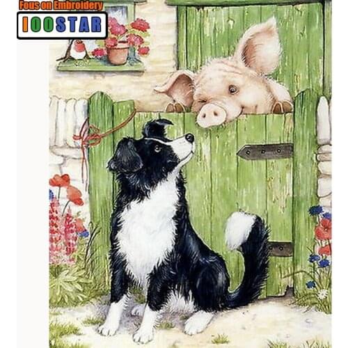 5d diy diamond painting crystal diy diamond mosaic Diamond embroidery Cats Pigs Pictures of rhinestones Home decor