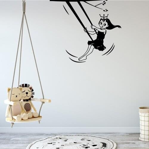 Free shipping Princess Decal Removable Vinyl Mural Poster For Kids Room Living Room Home Decor Wall Art MURAL Drop Shipping