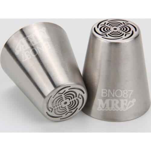 Free Shipping Stainless Steel 18/8 Large Russian Tulip Piping Nozzle DIY Cake Cupcakes Decorating Icing Tips #BNO87