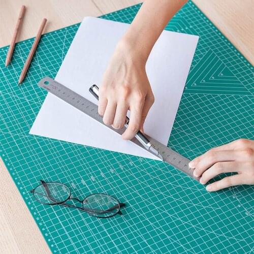 Deli 78400/78401/78402 PVC Cutting mats A4 A3 A2 Cutting mat Green color