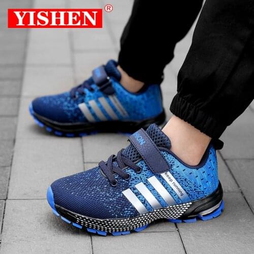 YISHEN Children Shoes Boys Running Sneakers Outdoor Breathable Kids Casual Shoes Girls Toddler Sports Child Tenis Infantil Shoe