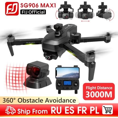 Drone SG906 MAX PRO/PRO2 Beast 3 GPS 3-Axis Gimbal 4K FPV 5G WIFI Dual Camera Professional 50X Zoom Brushless Quadcopter VS F11