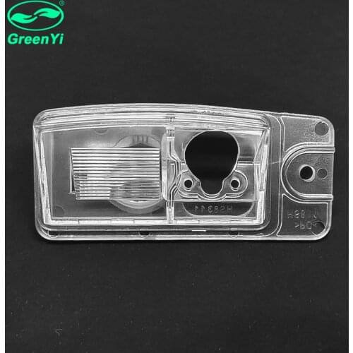 GreenYi Vehicle Rear View Camera Installation Bracket License Plate Lights for Nissan X-Trail 2014 2015 2016 2017 Car