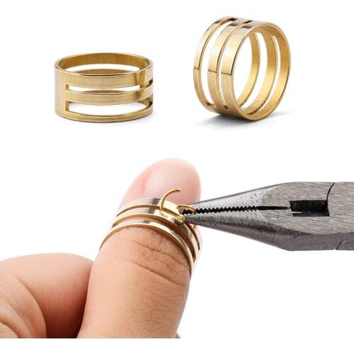 9x18mm copper Jump Ring Opener Closing Finger Jewelry Tools Round Circle Bead Plier for DIY Jewelry Making Tool jewelry findings