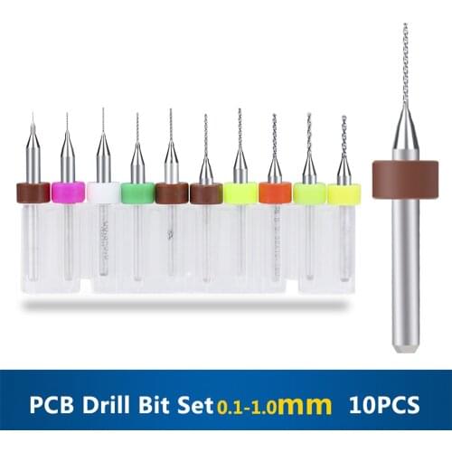 Micro pcb drill bit 0.9-1.0mm tungsten carbide drill bit for print circuit board
