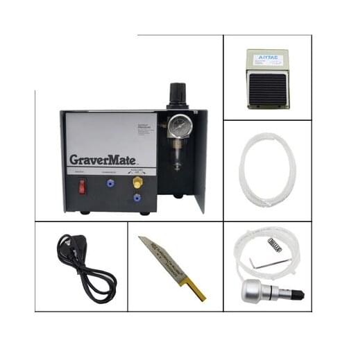 Pneumatic Jewelry Engraving Machine Pedal control Jewelry Engraver Engraver Bit