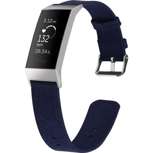 Watch Strap For Fitbit Charge 4/3 Band Canvas Breathable Replacement Bracelet For Fitbit Charge 4/3 Correa Fitbit Watch 64003