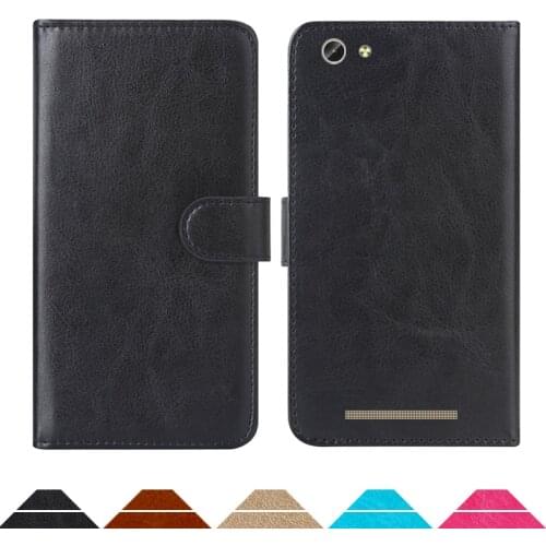 Luxury Wallet Case For Highscreen Power Ice Max PU Leather Retro Flip Cover Magnetic Fashion Cases Strap