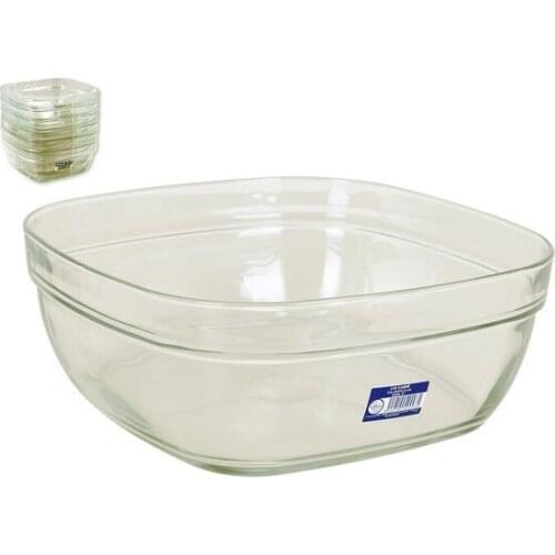 Salad Bowl Duralex Stackable Squared (3 L)