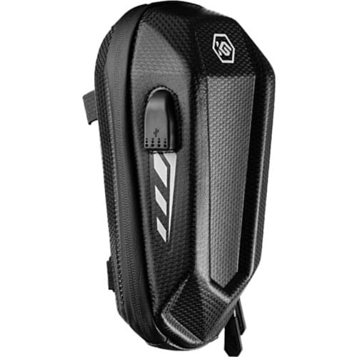 Electric Scooter Handlebar Bag Waterproof 3D Shell Shockproof Storage Bags Bicycle Front Hanging Bag Cycling Accessories