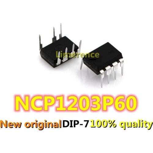 10PCS/lot 1203P60 NCP1203P60 1203P100 DIP-7 Support recycling all kinds of electronic components