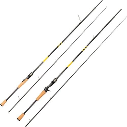 2020 NEW Arrival ECOODA Spinning Casting Rod 1.98/2.1/2.4/2.7m 2pcs XF/F/MF/MF+ Action Fishing Lure Rod Lure WT 3-28g Lure Rods