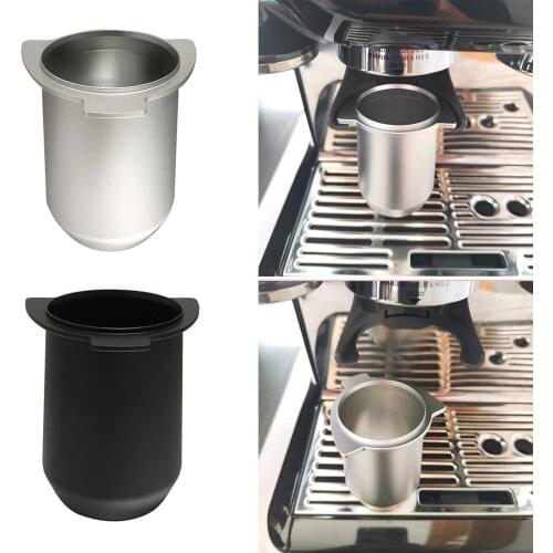 53mm Stainless Steel Coffee Dosing Cup Powder Feeder For Breville/Sage 870/875/878 Portafilter Espresso Machine Dosing Cup