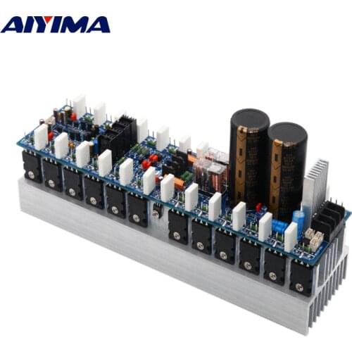 AIYIMA Audio V242 High Power Professional Stage Hifi Stereo Amplifier 1200Wx2 TTA1943 TTC5200 Class AB AMP Home Theater DIY