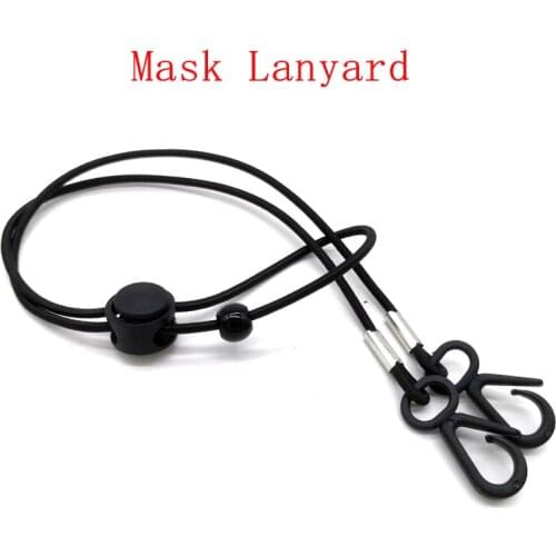 Safety Adjustable Face Mask Lanyard Handy Convenient Holder Rope Anti-lost Anti-drop Mask Hanging Neck Rop Halter Ropes Dropship