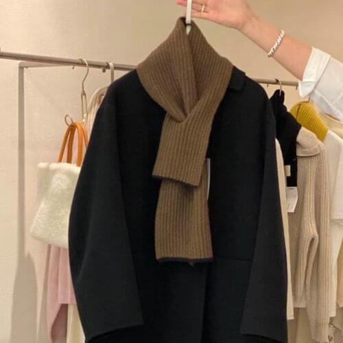 Hot New cross Scarf Tie Scarf Wool knit Scarves