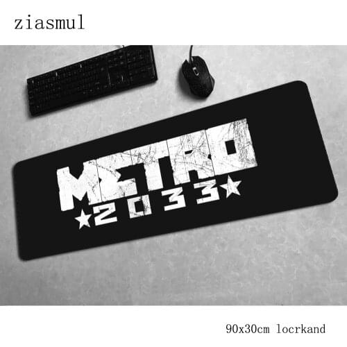 Metro 2033 pad mouse 90x30cm computer gamer mouse pad Gorgeous padmouse big Cartoon mousepad ergonomic gadget office desk mats