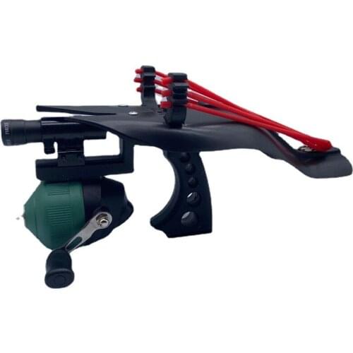 Powerful Multi-Function Archery Bowfishing Shooting Fish Slingshot Hunting Bow Fishing Slingshot Laser slingshot Night Hunting