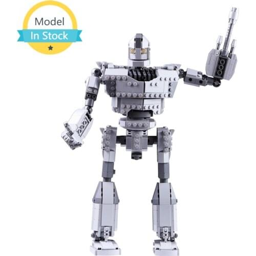 MOC Giant Robot Bricks Set The Iron Robot High TechTown Figures Giant Model Building Blocks Kids Toys Boys Gifts Birthday New