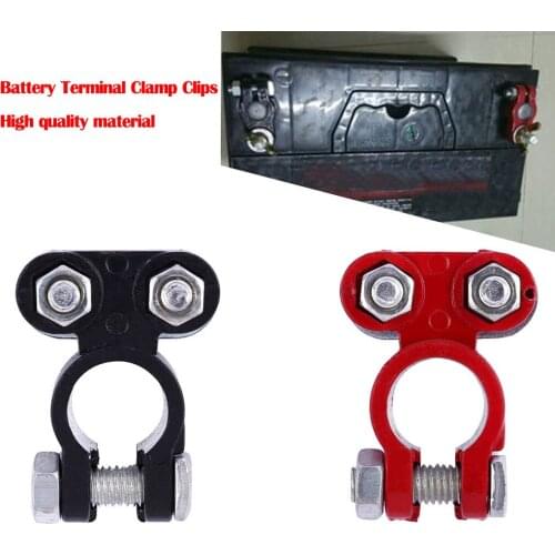 NEW 2 Pcs Batteries & Accessories Automotive Car Boat Truck Battery Terminal Clamp Clip Connector pile head resistance 65