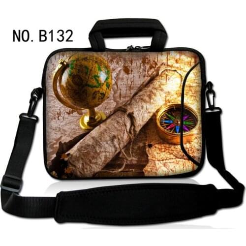 Compass Map Laptop Bag Case women Laptop Handbags Sleeve Case Zipper Computer Sleeve Case For 13.3 14 15 15.6 Laptop PC Tablet