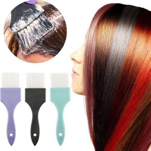 New Salon Hair pigment Brush Applicator Styling Tool Soft Fur Hairdressing Coloring Brush Hair Dyeing Brush for Home Barber Shop