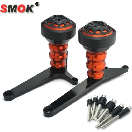 SMOK For KTM RC 390 rc390 Frame Slider Anti Crash Falling protector 2014 2015 2016 2017