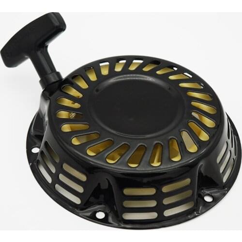 Black Rewind Pull Recoil Starter Fit For Honda GX160 GX200 5.5HP 6.5HP Brush Cutter Trimmer Lawn Mower Spare Part