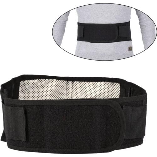 Tourmaline Waist Brace Support Belt Self Heating Lower Back Support Magnetic Therapy Lumbar Waist Bandage Back Waist Belt Postur