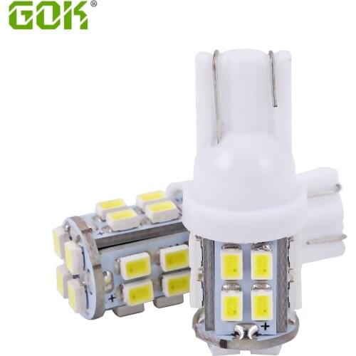 10pcs High quality T10 led 20smd 1206 3020 led car W5W t10 20LED 196 194 168 Car Side Light Car wedge lamp Clearance light