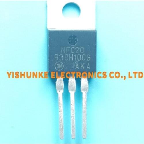 10PCS B30H100G V20200C 25CTQ045 WSL03751 YR8N65 8N65 09N70P TO-220
