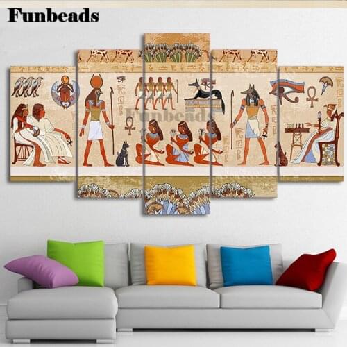 5pcs 5D DIY Diamond Embroidery,Egyptian,Ancient Dynasty,Diamond Painting,Cross Stitch,3D,Diamond,mazayka,diamond,gift,art FF4062