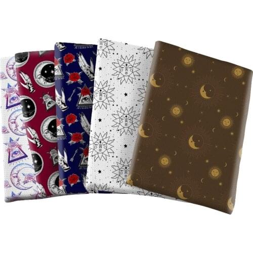 Astronomy Design Aviation Pattern Printed Bullet Textured Liverpool Patchwork Tissue Kids home textile 50*145cm