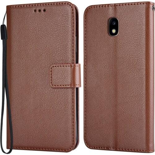 J3 2018 Case Flip Leather Case on For Samsung Galaxy J3 2018 J337 Cover on For Samsung J3 2018 Back Case Etui