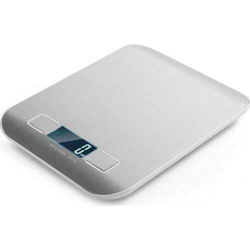 5kg/1g LCD Digital Scales Electronic Stainless Steel Digital Scale High Precision Kitchen Food Cooking Scale