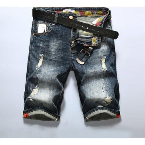 CLASSDIM Mens Summer Jeans