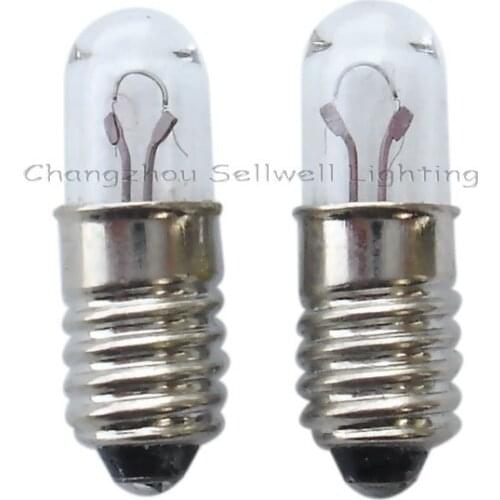 E5 T4.7x16 6v 1w 10pcs Miniature Lamp Bulbs Lighting A246
