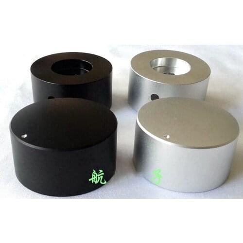 KYYSLB 40x22mm Solid Pure Aluminum Alloy Spherical Volume Knob Potentiometer Knob Audio Power Amplifier Chassis Tone Knob
