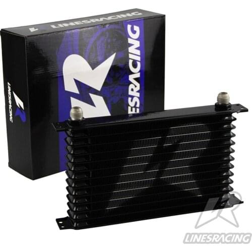 LR Universal AN10 13 Row Engine/Transmission Oil Cooler Trust Type Black