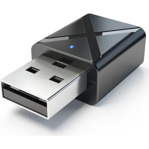 Mini Bluetooth 5.0 Audio Receiver Transmitter 3.5Mm Aux Wireless Adapter For Car Pc Tv Speaker Headphone Usb Power