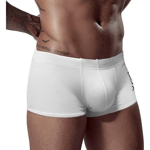 ORLVS Male Short Pants Breathable Spandex Cartoon Boxers Mens Cock Boxer For Men Underpants Underwear