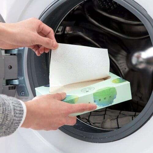 OTHERHOUSE 24Pcs Laundry Papers Color Grabber Washing Machine Use Mixed Dyeing Proof Color Absorption Sheet Stain Remover