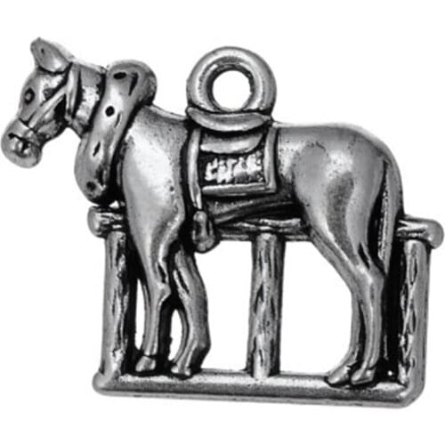 2021 Alloy Prize horse animal charms for jewelry making