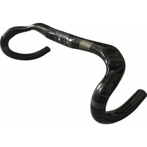 2016 G HOUSE Latest Design 3K Gloss Strengthened, Breakout Wind Resistance Bicycle Handlebar 40/42/44 * 31.8mm Highway Bike Hand