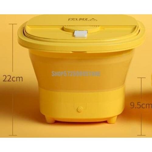 Foldable Foot Soaking Bucket Household Electric Massage Foot Washing Automatic Heating Constant Temperature Regulation Small Foo