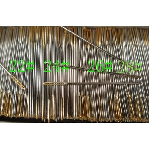 NFREE Shipping Top Quality 26# 14CT cross stitch needles, embroidery needles #26, 100pcs/bag BO