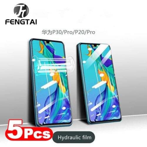 5Pcs Screen Protector for Huawei P30 P40 Pro Lite Hydrogel Film for Huawei P40 P30 P20 Lite Screen Protectors P40ProPlus P30lite