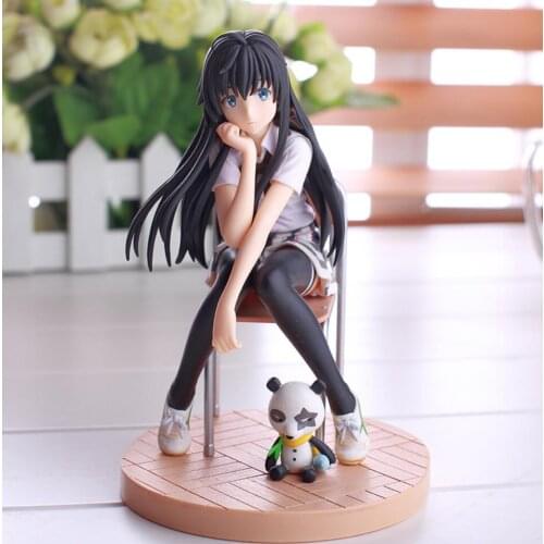 14.5 cm Yukinoshita Yukino Anime Action Figure Toys My Teen Romantic Comedy SNAFU PVC Toy New Collection Figures Toys